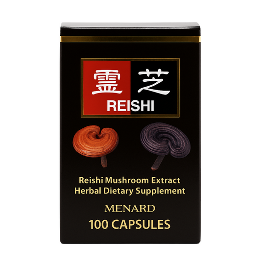 Menard Reishi Mushroom Herbal Dietary Supplement