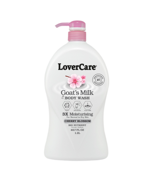 LoverCare Goat's Milk Body Wash (Cherry Blossom)