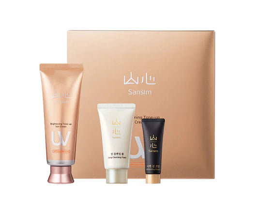 Sansim Brightening Tone-up Sun Cream Set